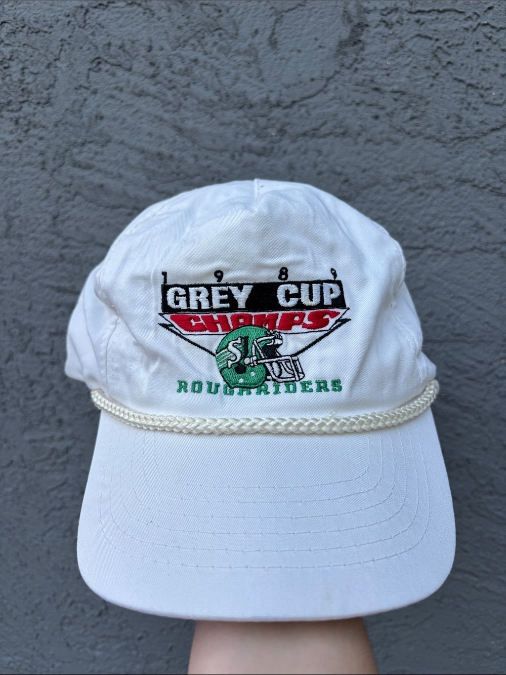 Roughriders 1989 Grey Cup Hat
